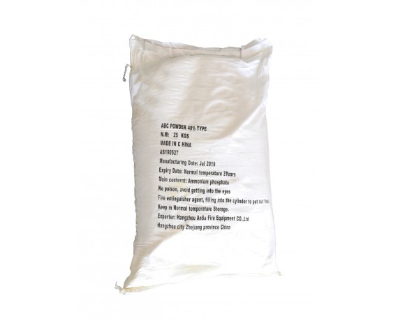 ABC40% 25Kg bag-Dry powder fire extinguishing agent-Jiangshan Longjiang Fire-fighting Material Co., Ltd.